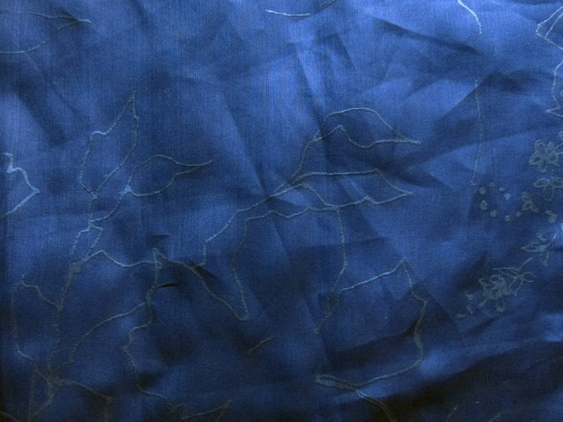 Metallic Printed Silk Satin Organza2