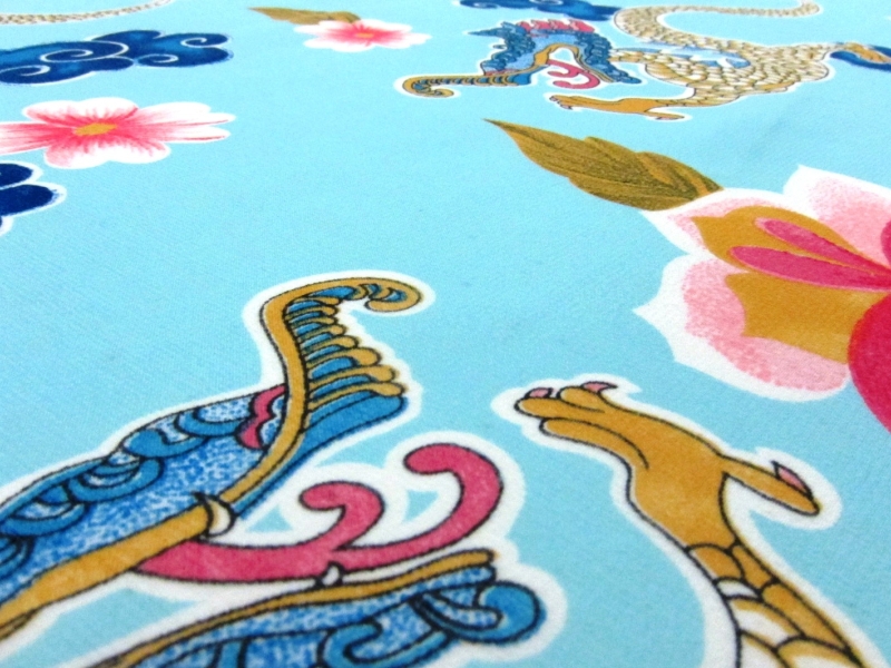 Printed Silk Chiffon2