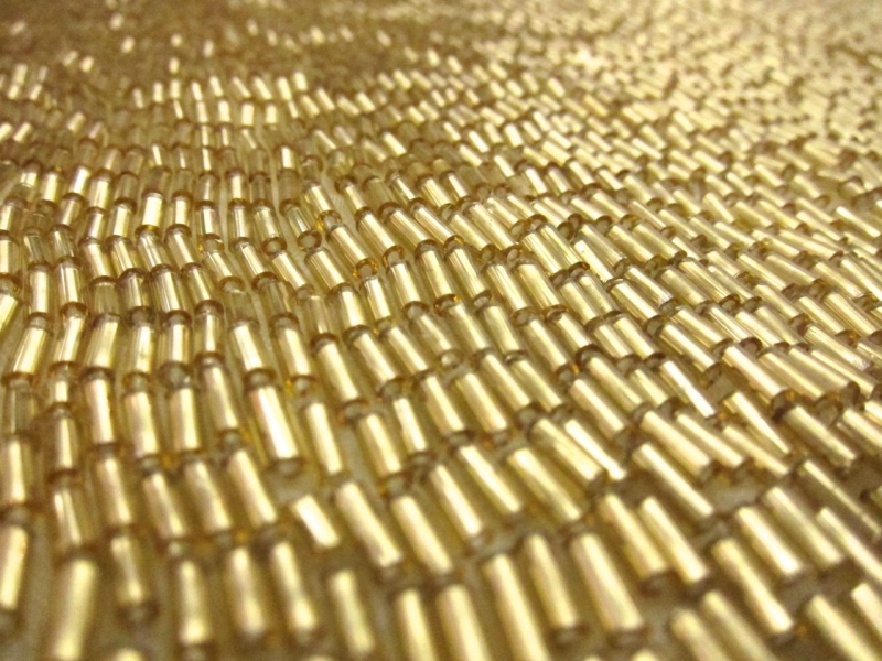 Bugle Beads on Silk Organza2