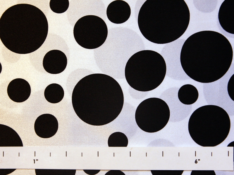 Printed Silk Charmeuse0