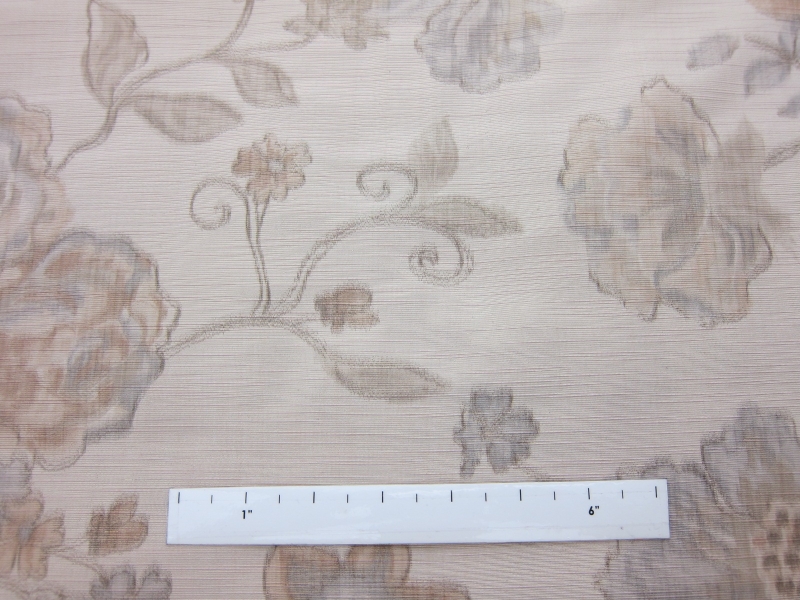 SALE PIECE Cotton Metallic Warp Print0