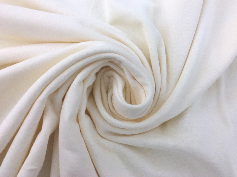 Japanese Lenzing Modal Jersey in Cream1