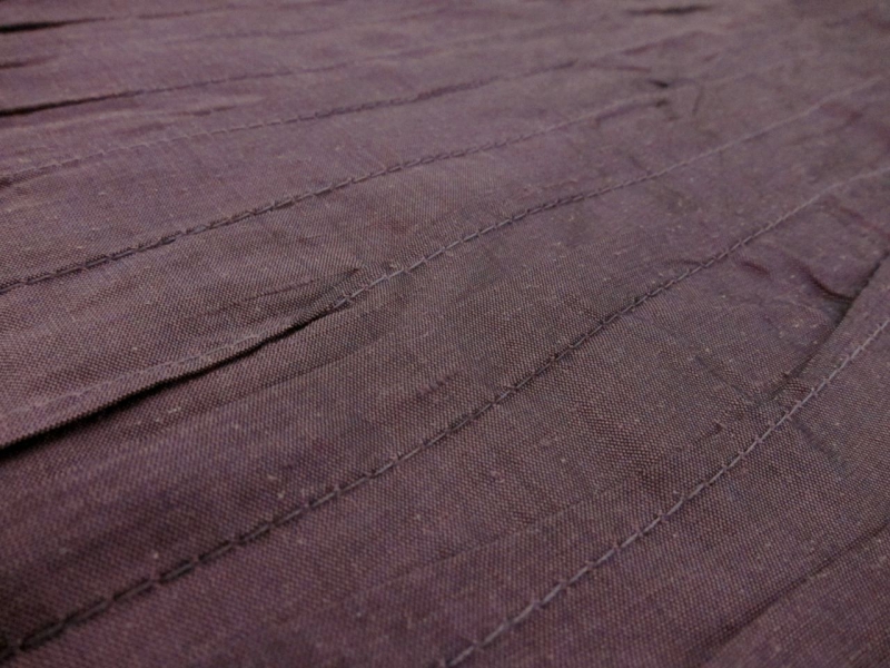 Tucked Silk Shantung2