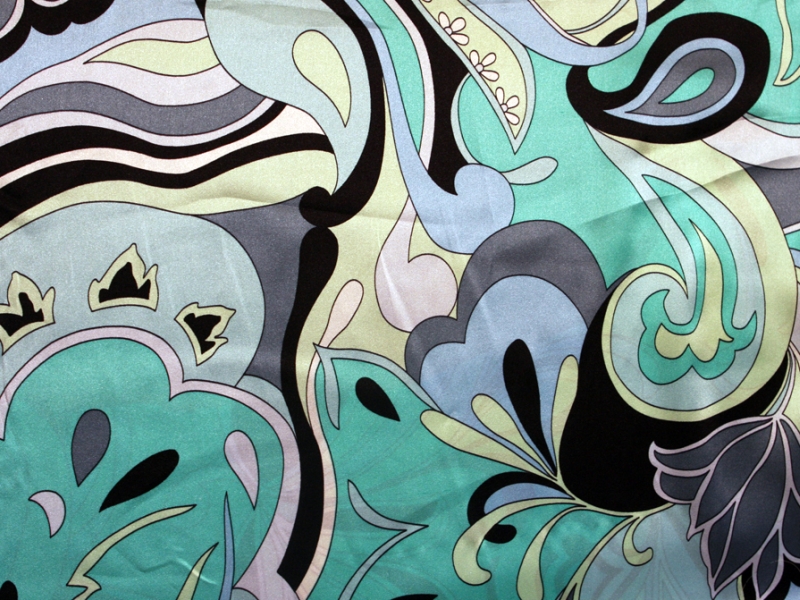 Printed Silk Charmeuse1