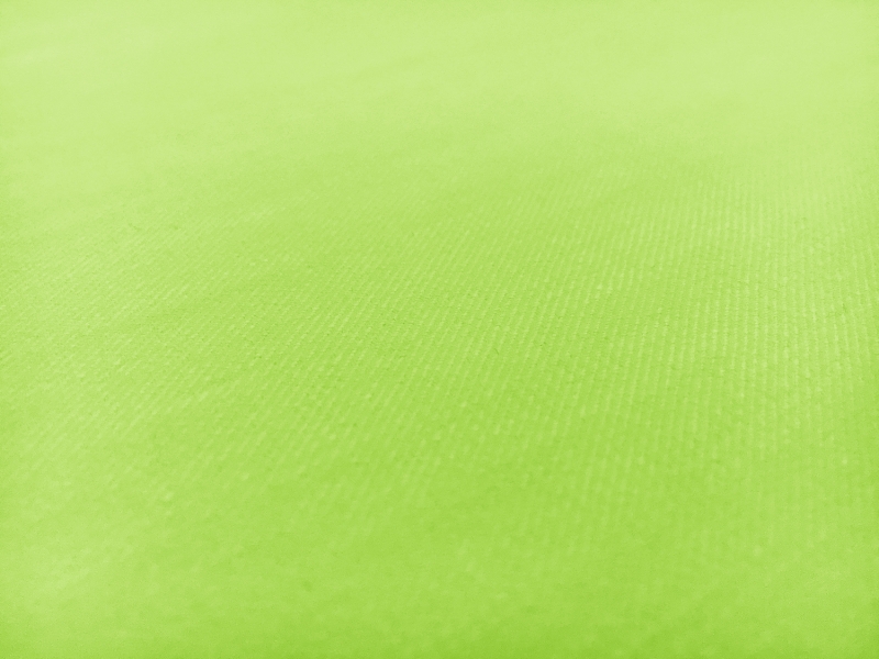 Cotton Poly Stretch Denim in Lime0