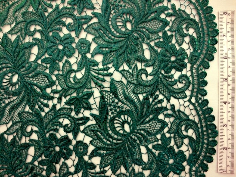 Metallic Guipure Lace0