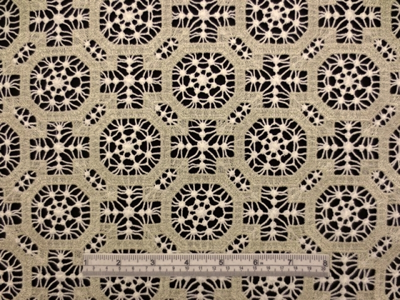 Metallic Guipure Lace1