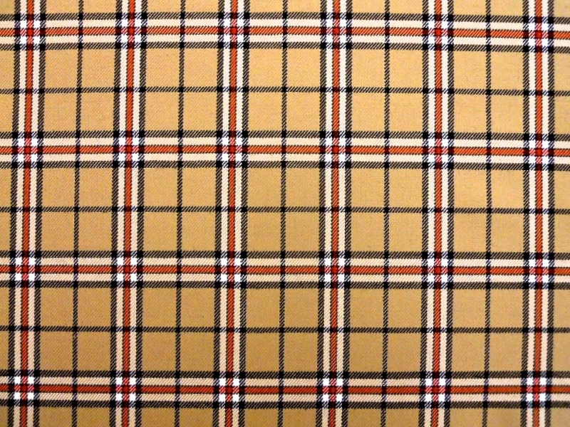 Virgin Wool Plaid0