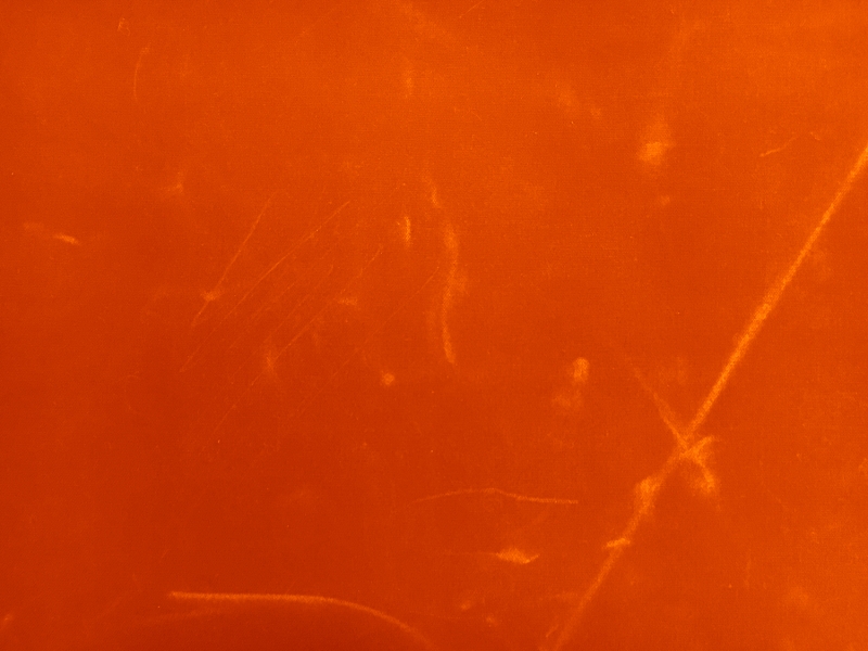 Cotton Wax Cloth in Orange0