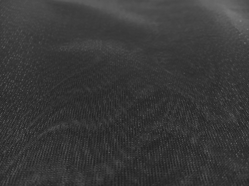 Italian Metallic Crinoline in Black1