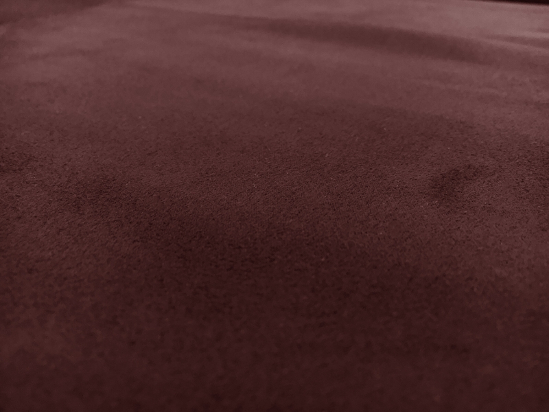 Stretch Suede with Scuba Backing in Burgundy3