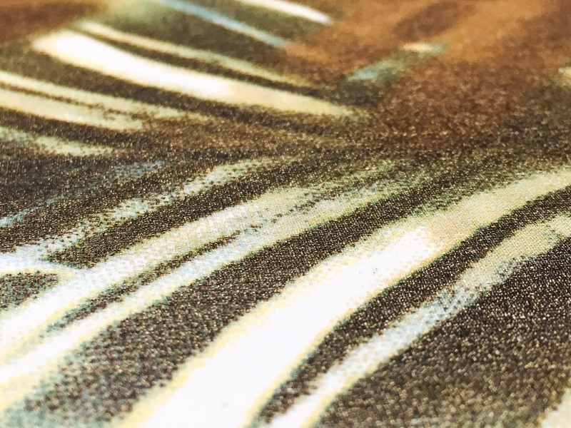 Metallic Printed Silk Chiffon3