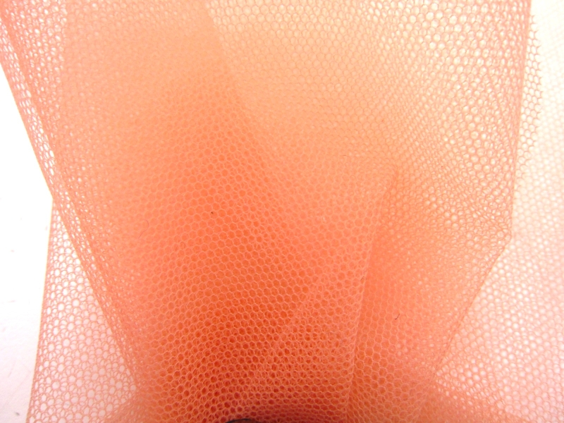 Italian Nylon Tulle in Bisquit1