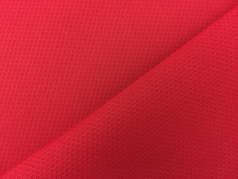 Italian Cotton Lycra Pique in Folly Pink1