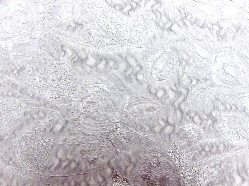 Silk Blend Metallic Cloqué0