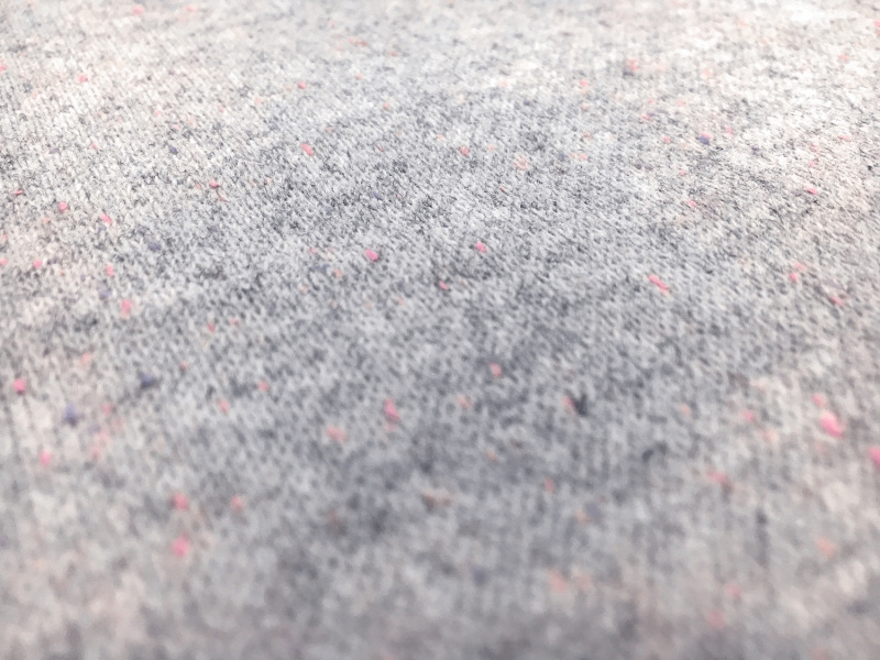 Poly Wool Blend Knit in Grey Moon Dust 2