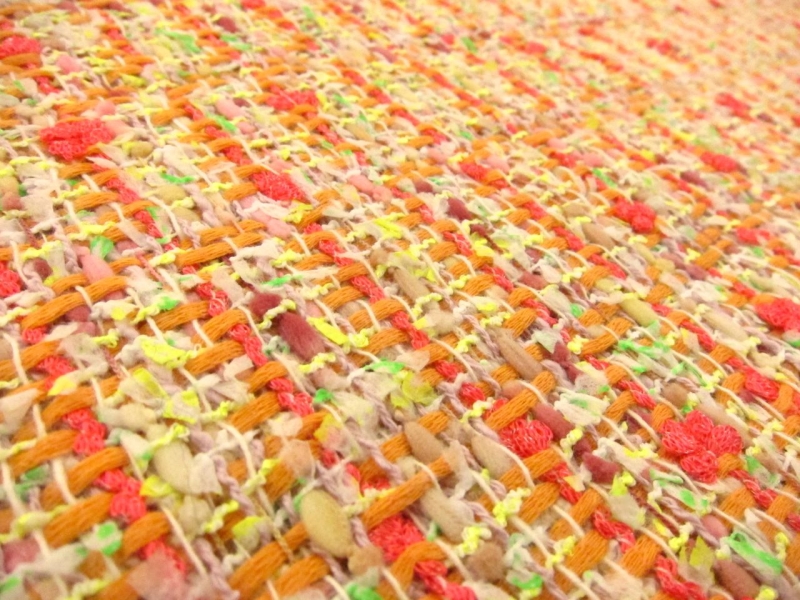 Cotton Nylon Poly Blend Tweed2