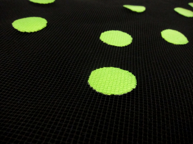 Painted Polka Dots on Tulle2