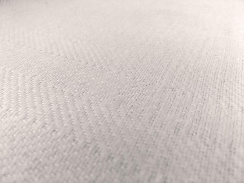 Upholstery Linen Herringbone in Oyster0