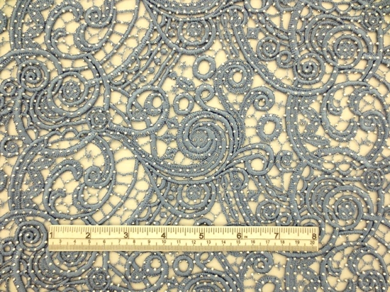 Metallic Guipure Lace1