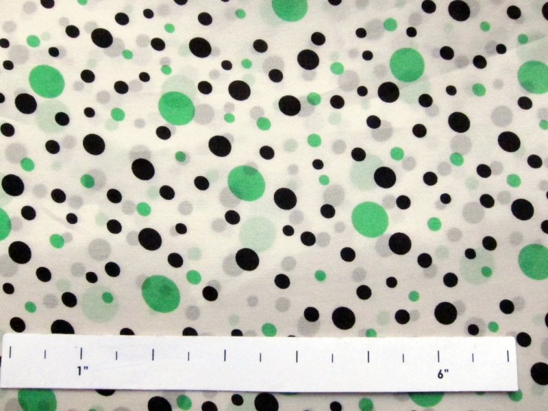 Printed Silk Satin Face Organza1