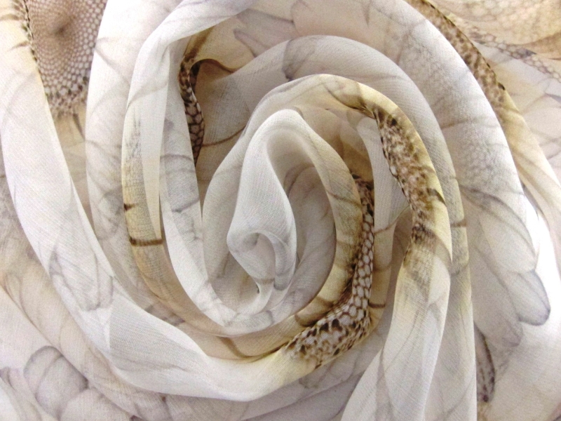 Printed Silk Chiffon3