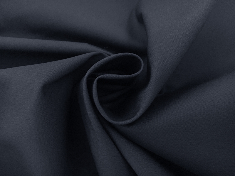 Japanese Cotton Poplin in Navy1