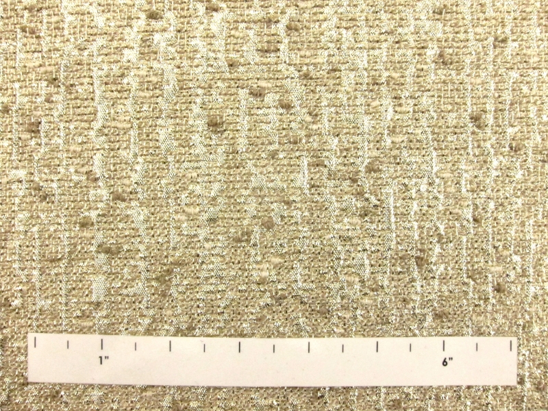 Cotton Blend Metallic Tweed1