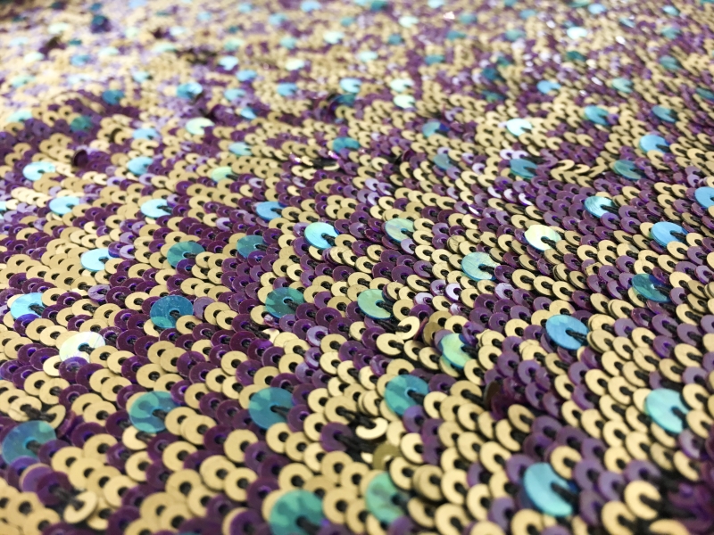 Variation of Sequins on Silk Chiffon2