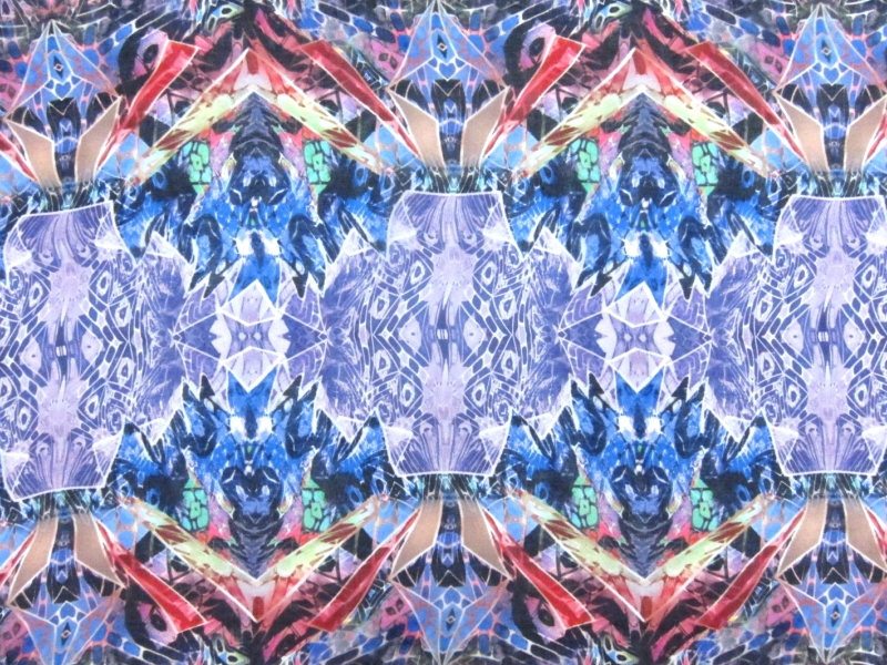 Printed Silk Chiffon0