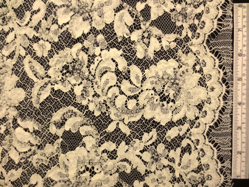 Beaded Chantilly Lace0