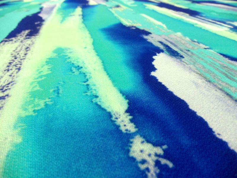 Printed Silk Couture Gazar1