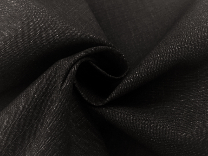 Cotton Ripstop In Black1