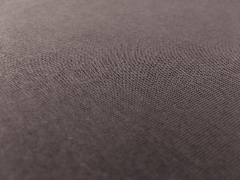 Japanese Lenzing Modal Jersey in Dark Taupe Grey0