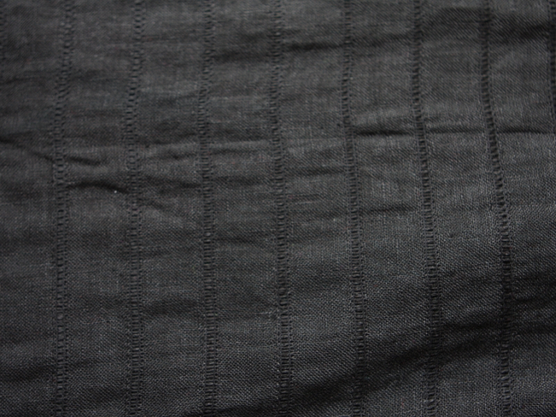Linen Fagotting Black0