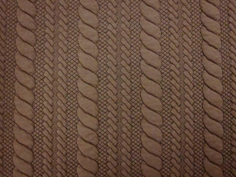 Polyester Spandex Novelty Knit0