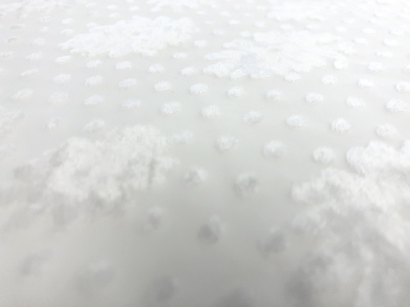 Dotted Floral White Burnout Velvet2