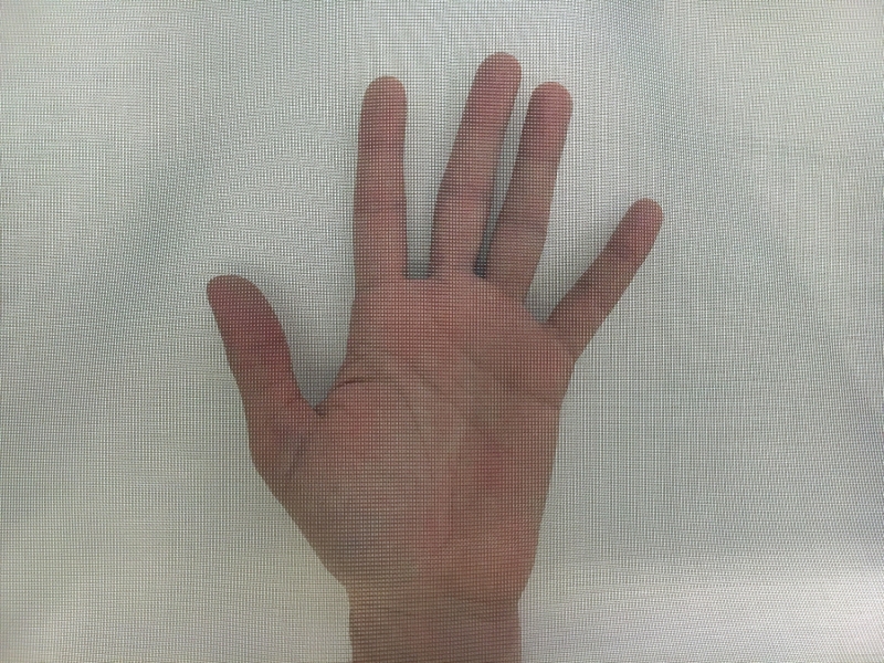 Italian Nylon Blend Mesh in Teal Black2