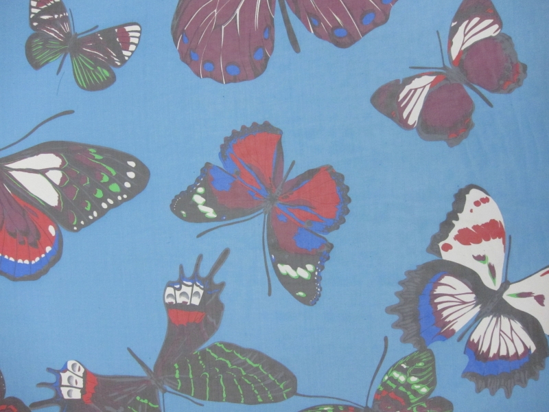 Printed Silk Chiffon0