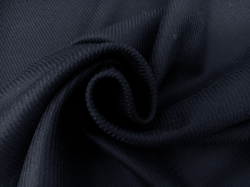 Italian Wool Twill in Navy1