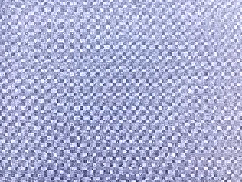 Cotton Oxford Dobby Shirting in Blue0