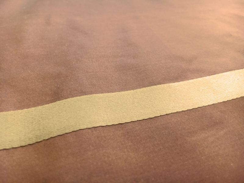 Iridescent Silk Taffeta with Satin Stripes2