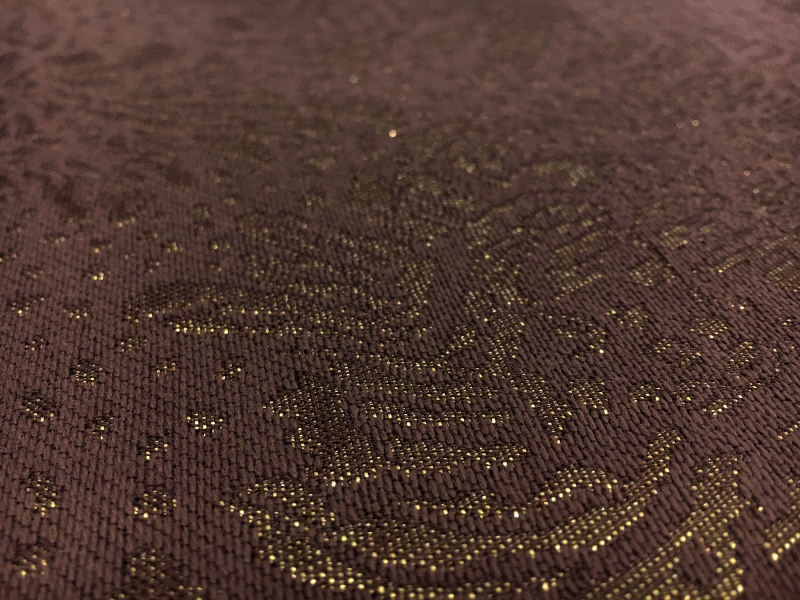 Metallic Jacquard with Light Floral Motifs2