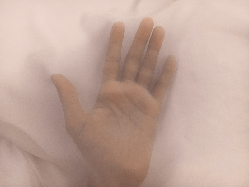 Japanese Polyester Chiffon in Medium Nude2