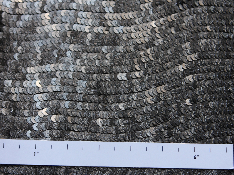 Sequins on Silk Chiffon2