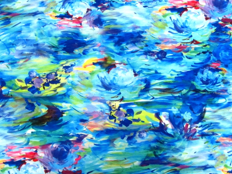 Printed Poly and Nylon Mikado0