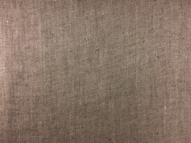 Linen Herringbone in Chamoisee0