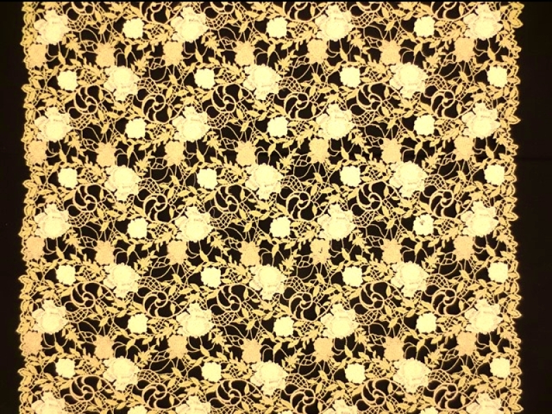 Metallic Guipure Lace3