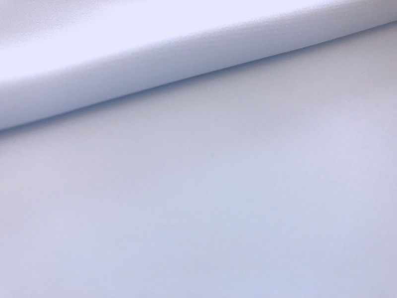 Polyester Powder Crepe De Chine in Powder Blue0