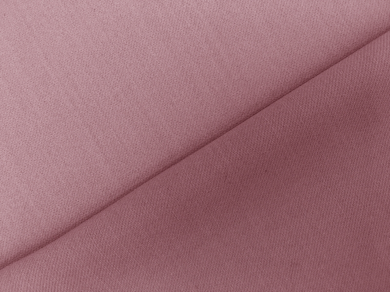 Italian Wool Satin Faille in Mauve Pink0